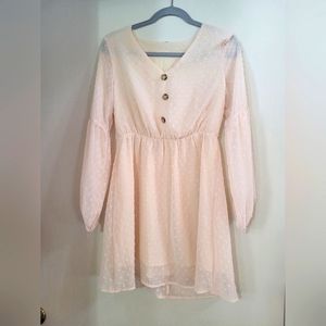 Mid Length White Dress